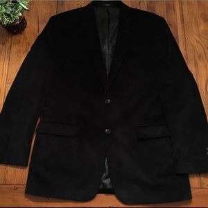Adolfo corduroy blazer